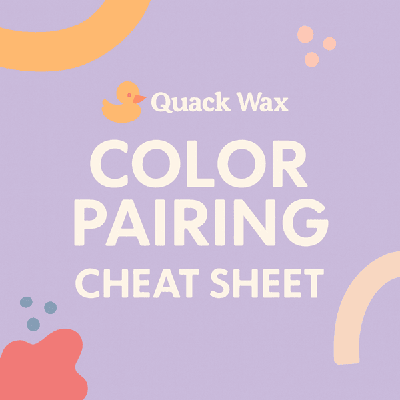 Color Pairing Cheat Sheet