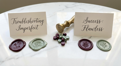 Troubleshooting wax seal problems
